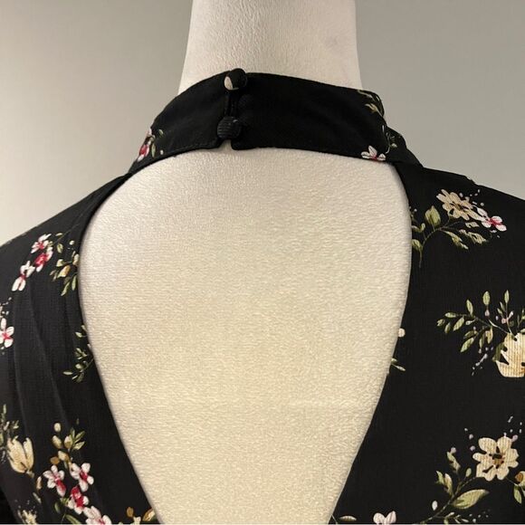 Promesa long sleeve floral mini dress size small - Picture 8 of 14